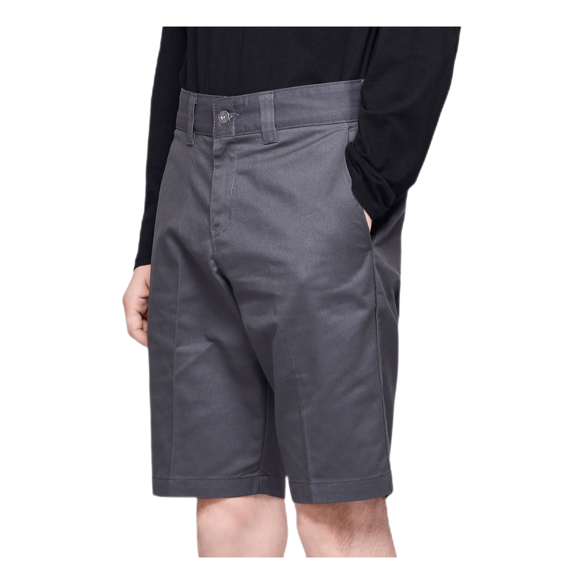 11" Industrial Work Shorts Gray