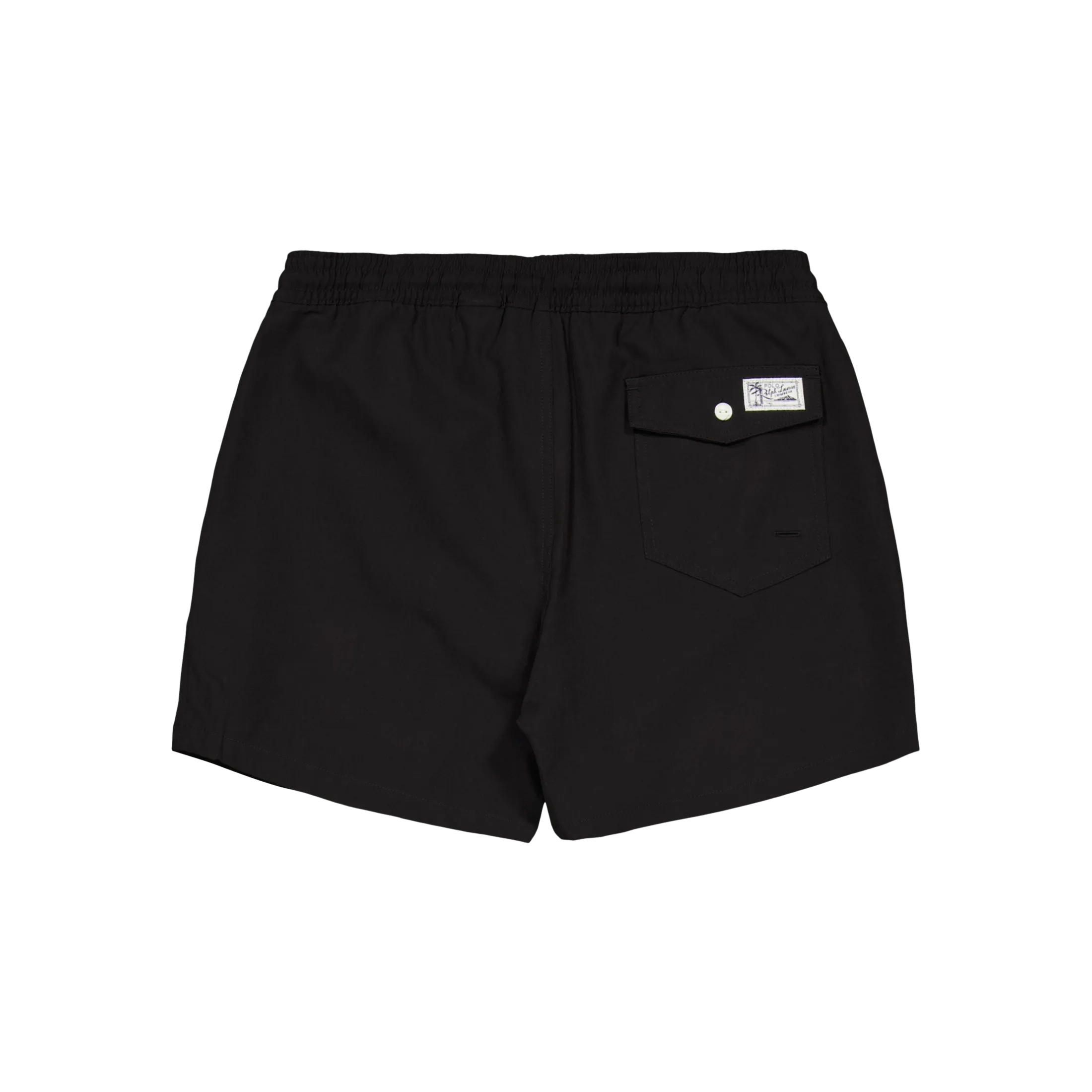 4.5-Inch Traveler Slim Fit Swim Trunk Polo Black