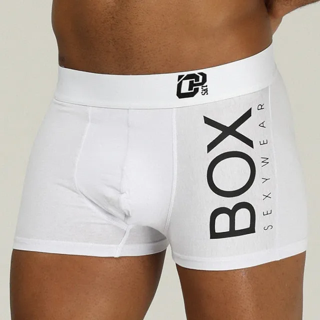 Mens Boxer Sexy Underwear soft long boxershorts