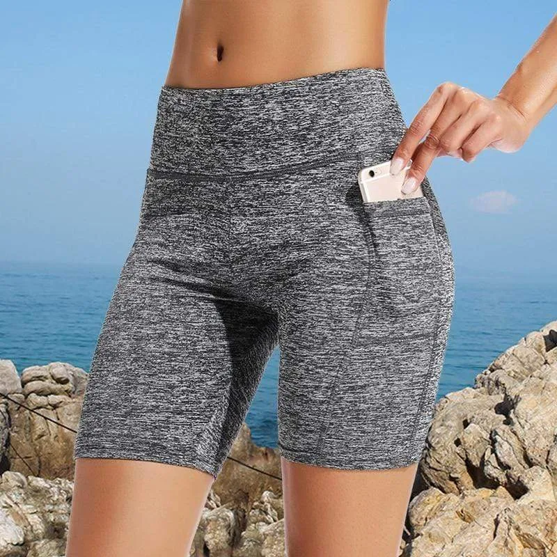 3/4 Yoga Pants women Calf-length Pants Capri Pant Sport leggings Women Fitness Yoga Gym High Waist Leggins Black Drop Shipping