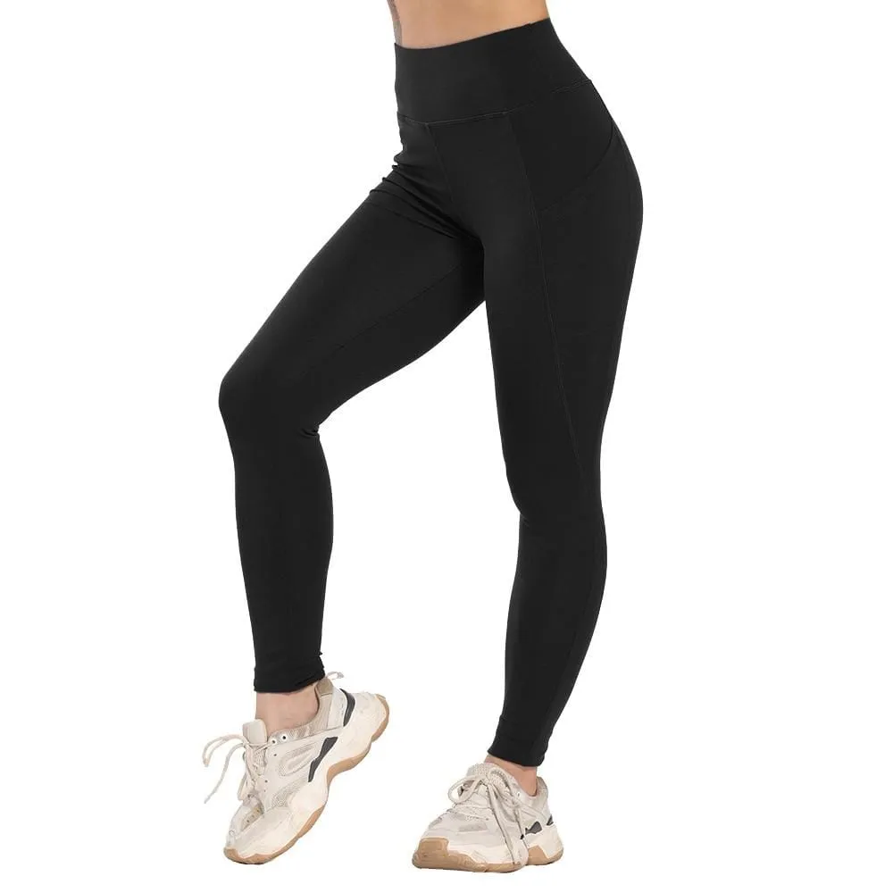 3/4 Yoga Pants women Calf-length Pants Capri Pant Sport leggings Women Fitness Yoga Gym High Waist Leggins Black Drop Shipping