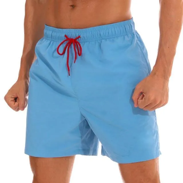 Luminous Beach Shorts With Drawstring