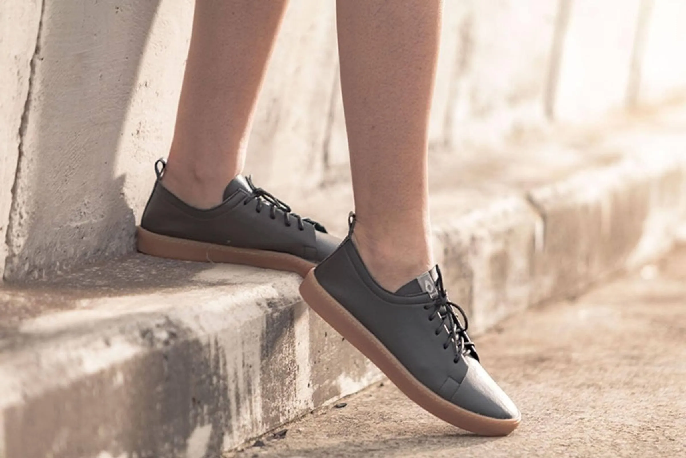 'Andy' vegan unisex sneaker by Ahimsa - black