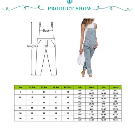 2021 New Fashion Lady Blue Denim Overalls Jumpsuit Rompers Belted Hole Hollow Out Pocket Women Casual Female Pants Hot