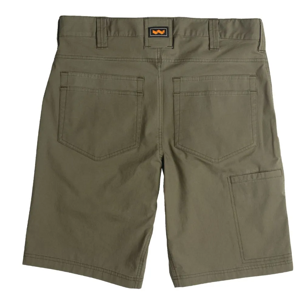 Walls 11 Flynn Men's UPF 50  Ripstop Work Short - Washed Graphite