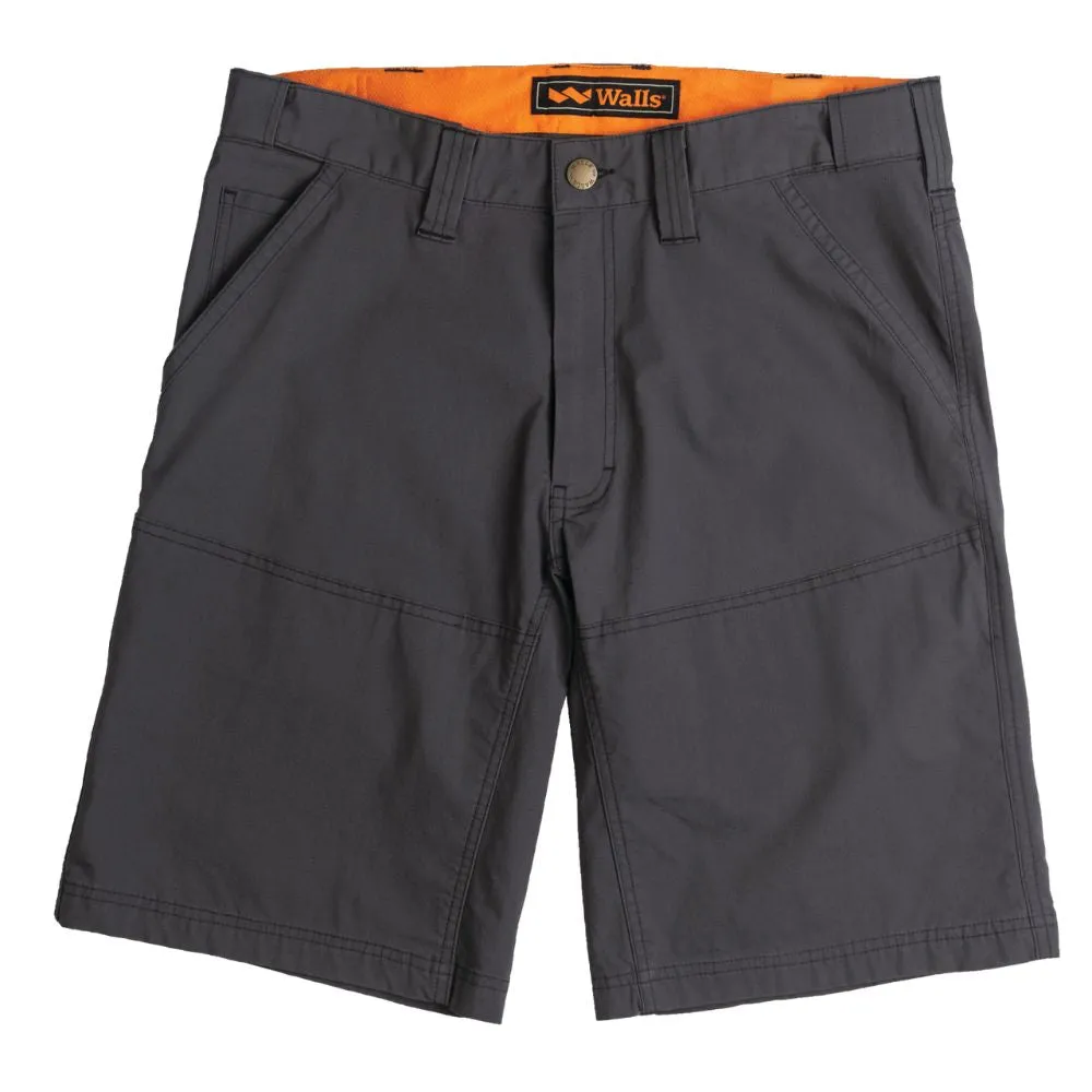 Walls 11 Flynn Men's UPF 50  Ripstop Work Short - Washed Graphite