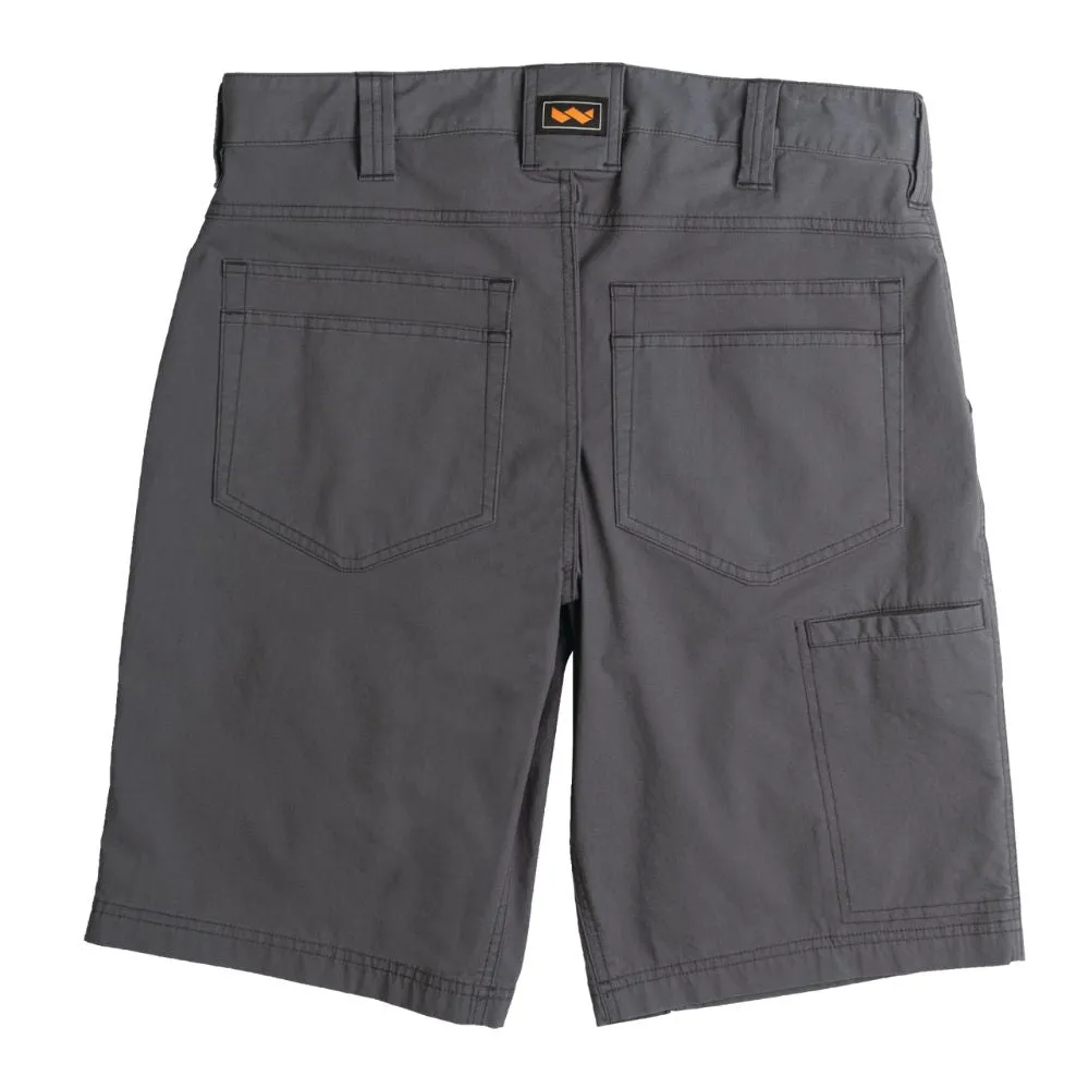 Walls 11 Flynn Men's UPF 50  Ripstop Work Short - Washed Graphite