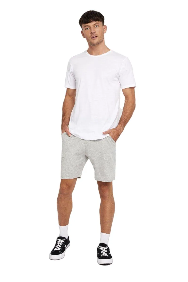 4 x Bonds Mens Essentials Short Cotton Pockets Shorts Shadow Marle