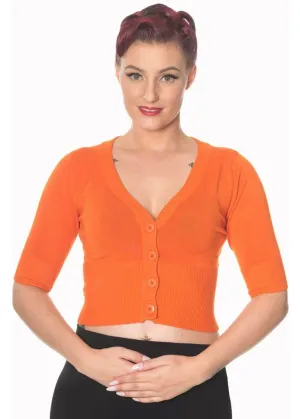 Banned Overload Cardigan Orange Color