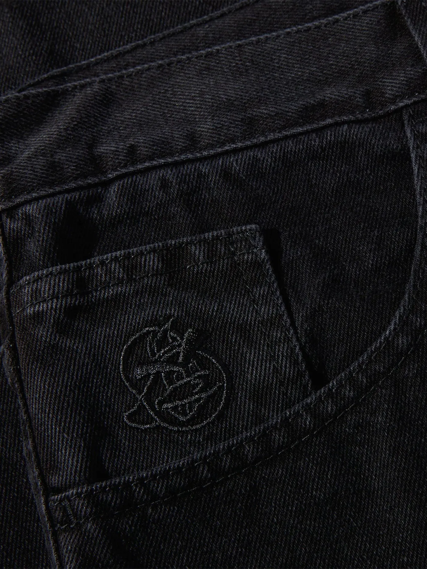 93! Pitch Black Jeans