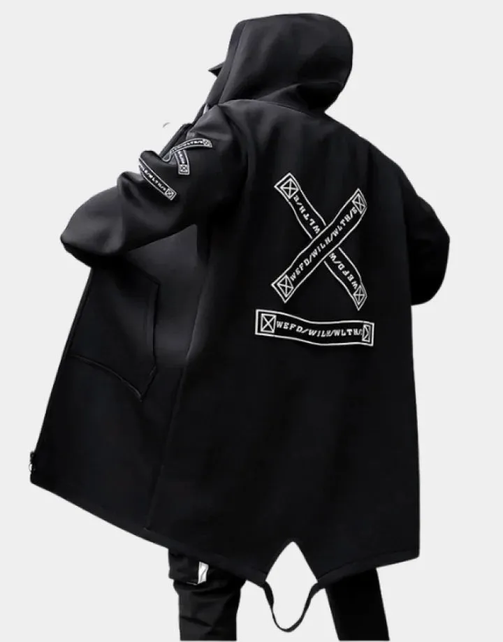 Black Techwear Jacket