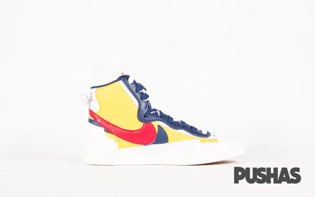 Blazer Mid x Sacai - Yellow/Blue (New)