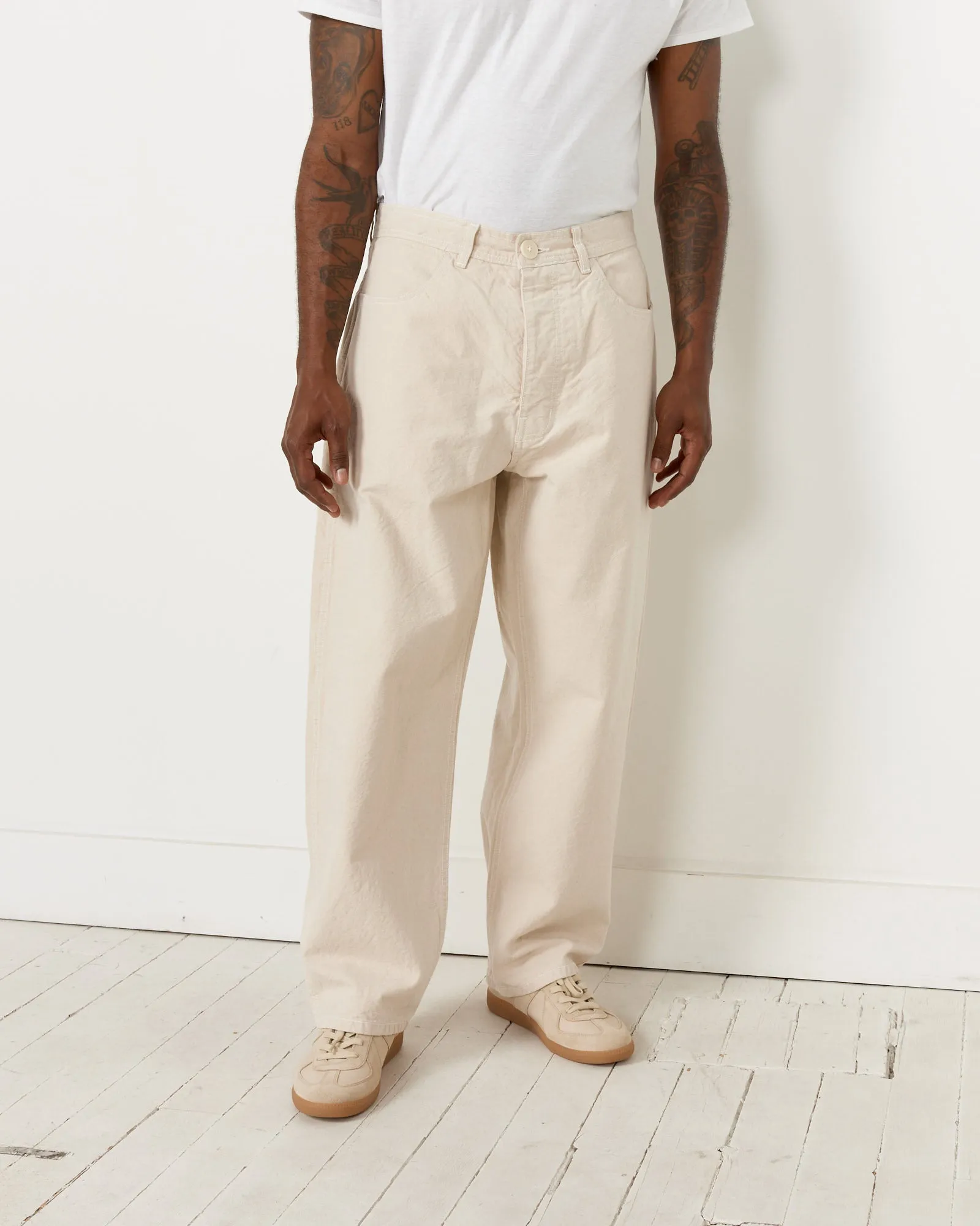 California Wide Pant in Natural