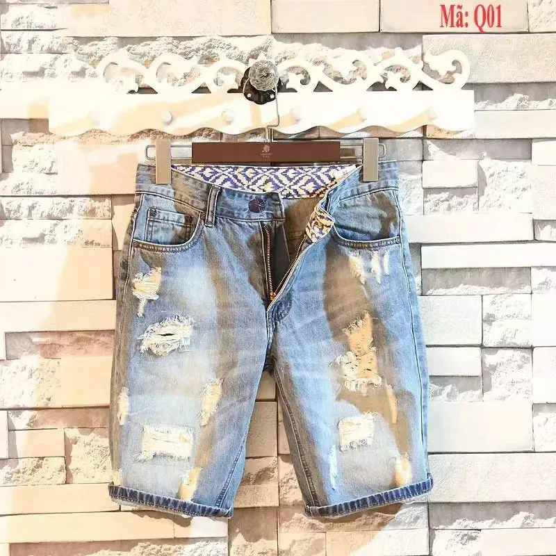 Cargo Denim Shorts