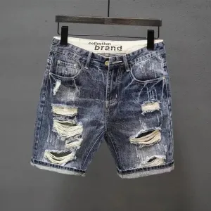 Cargo Denim Shorts