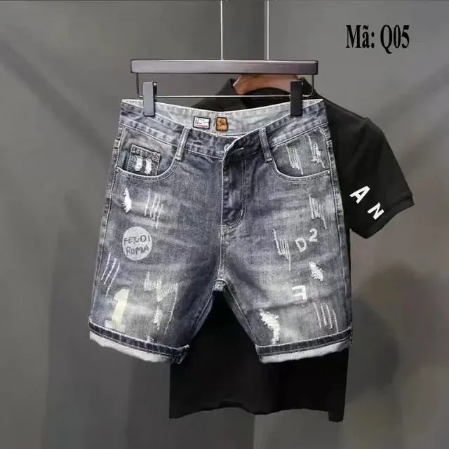 Cargo Denim Shorts