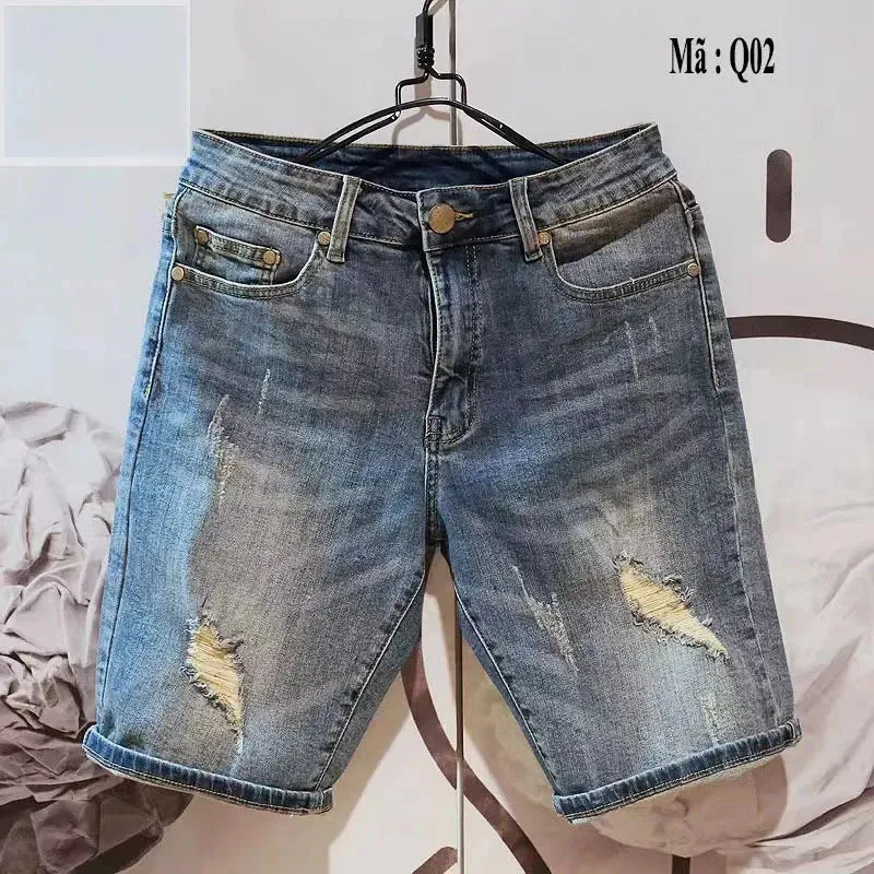 Cargo Denim Shorts