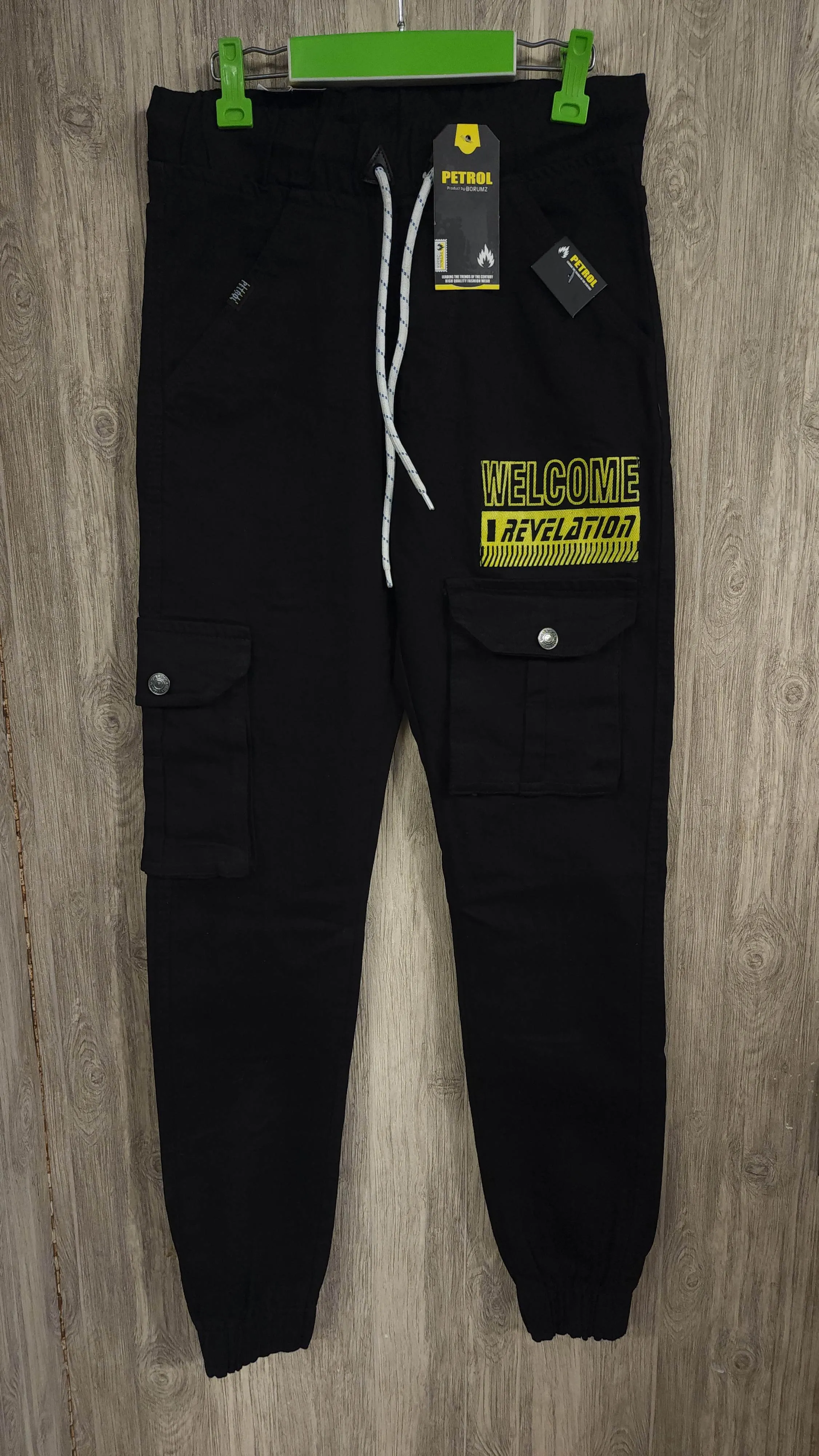 Black 6 Pocket Denim