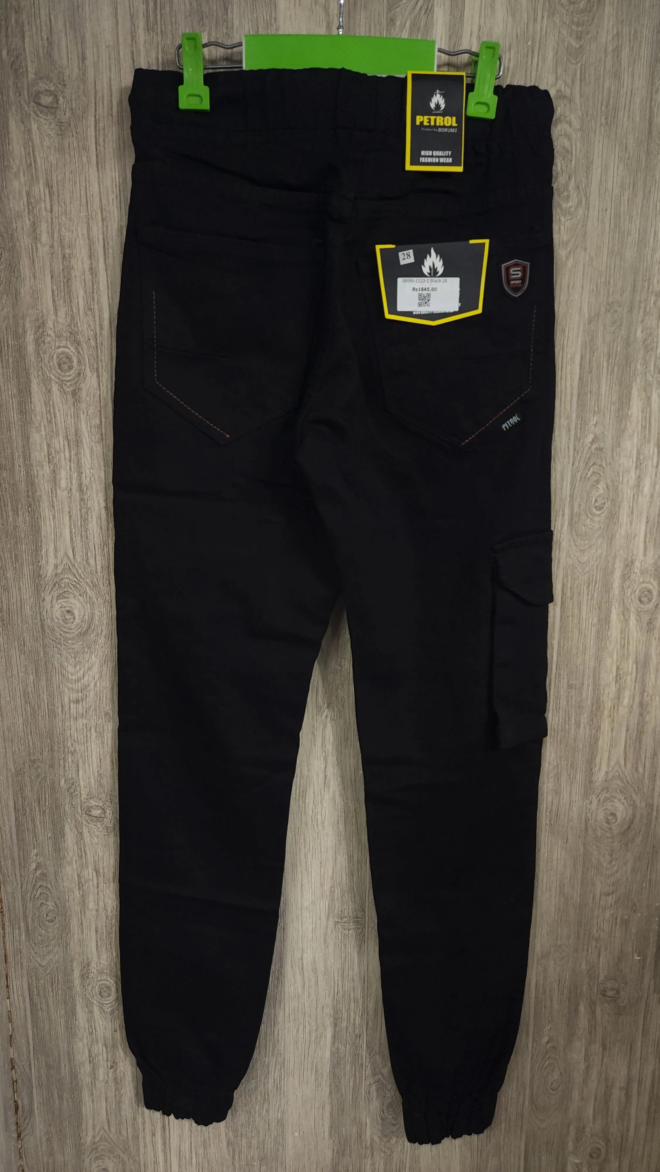 Black 6 Pocket Denim