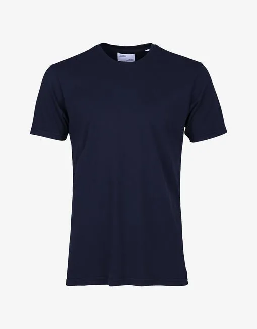 Colorful Classic Organic Tee Navy Blue