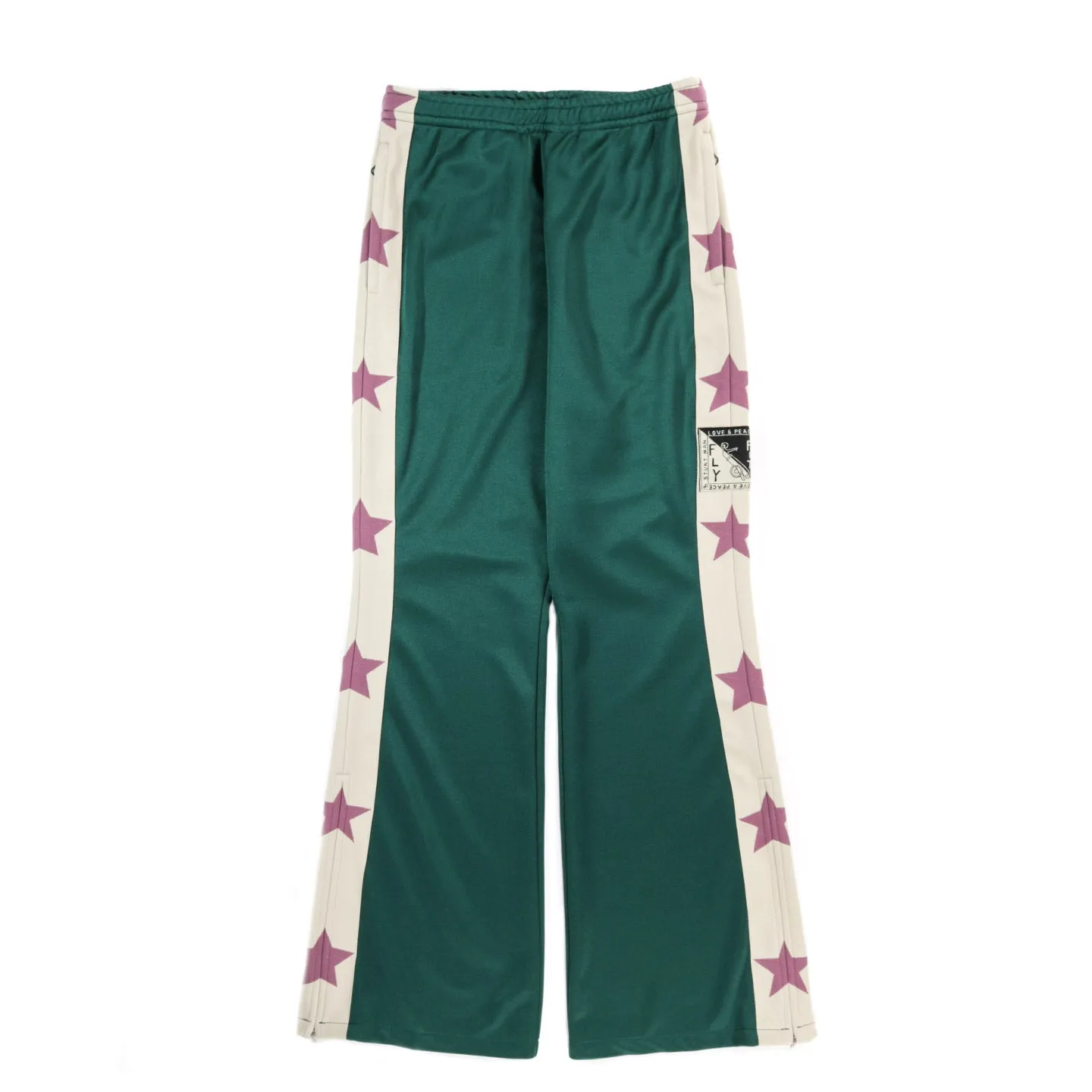 KAPITAL STUNT MAN & WOMAN TRACK PANTS GREEN