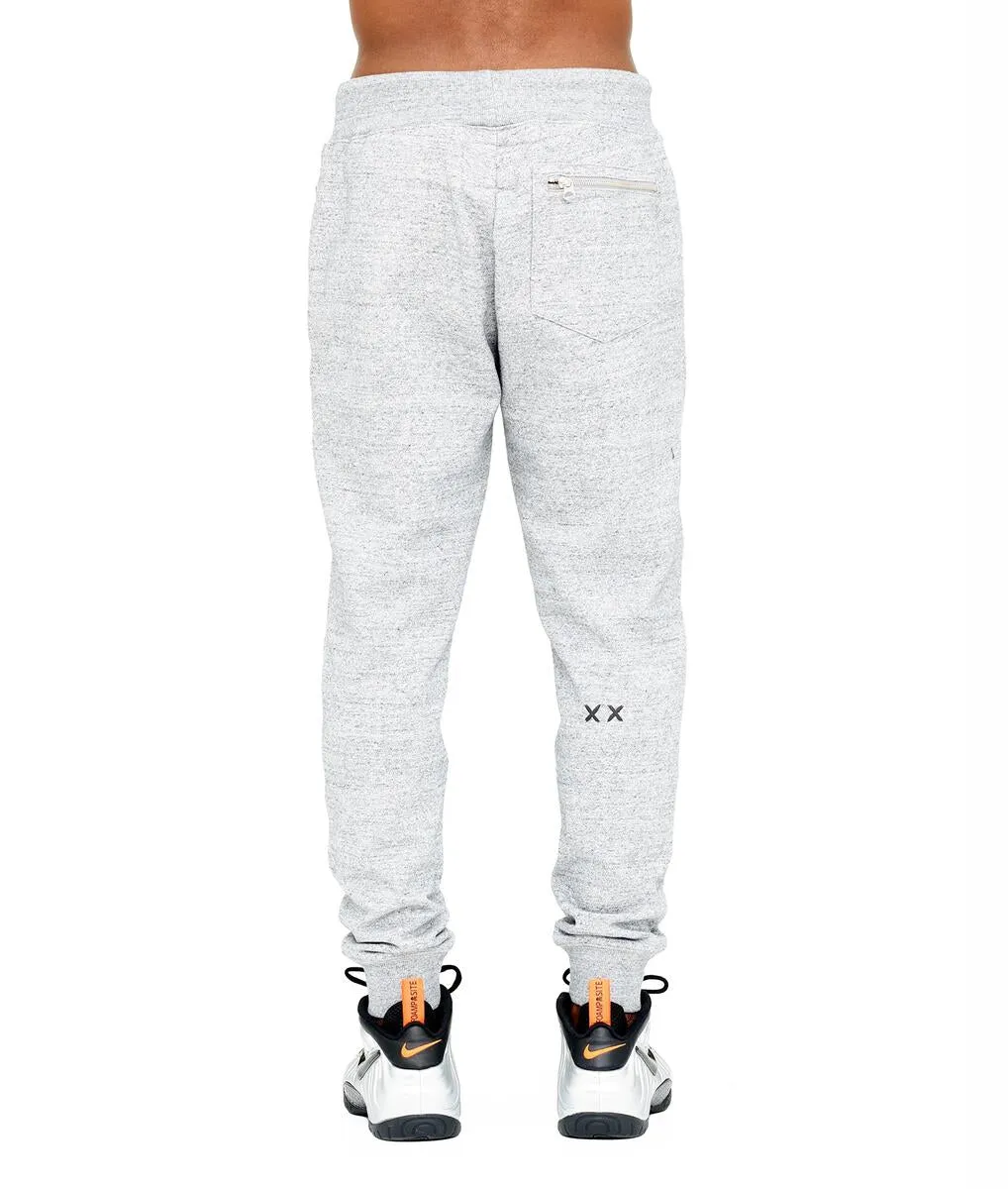 CULT OF INDIVIDUALITY SWEATPANT IN HEATHER GREY