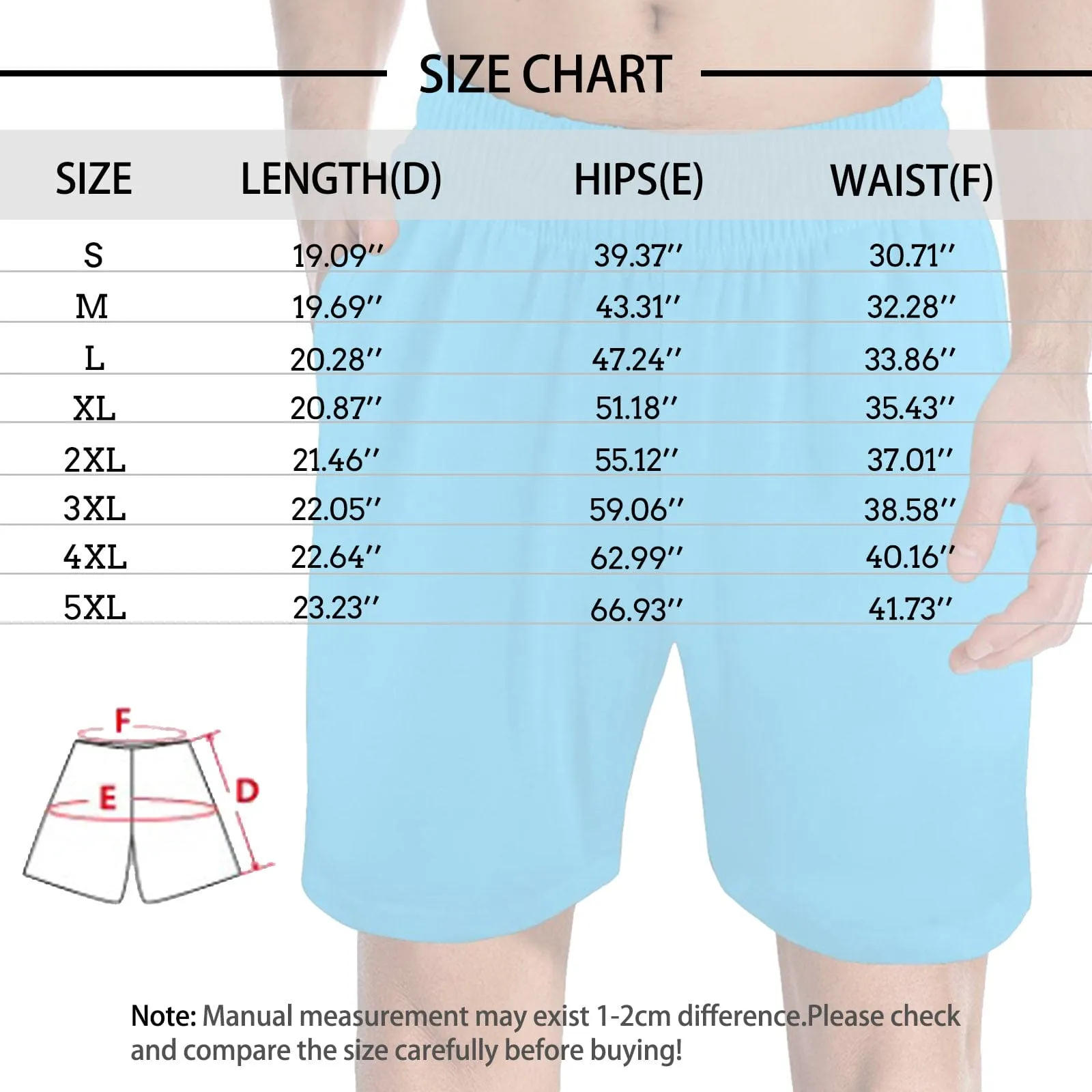 Custom Face Men's Pajama Shorts Personalized Love Papa Sleepwear Shorts