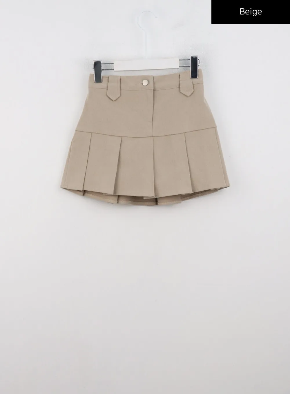 Fleece Pleated Mini Skirt CD301