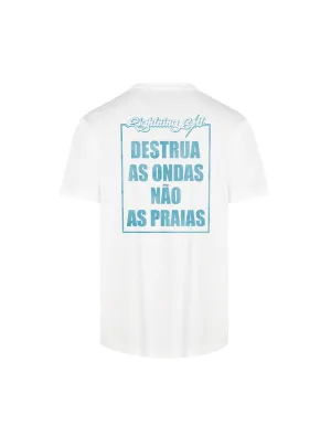 DESTRÓI AS ONDAS NÃO AS PRAIAS T-SHIRT