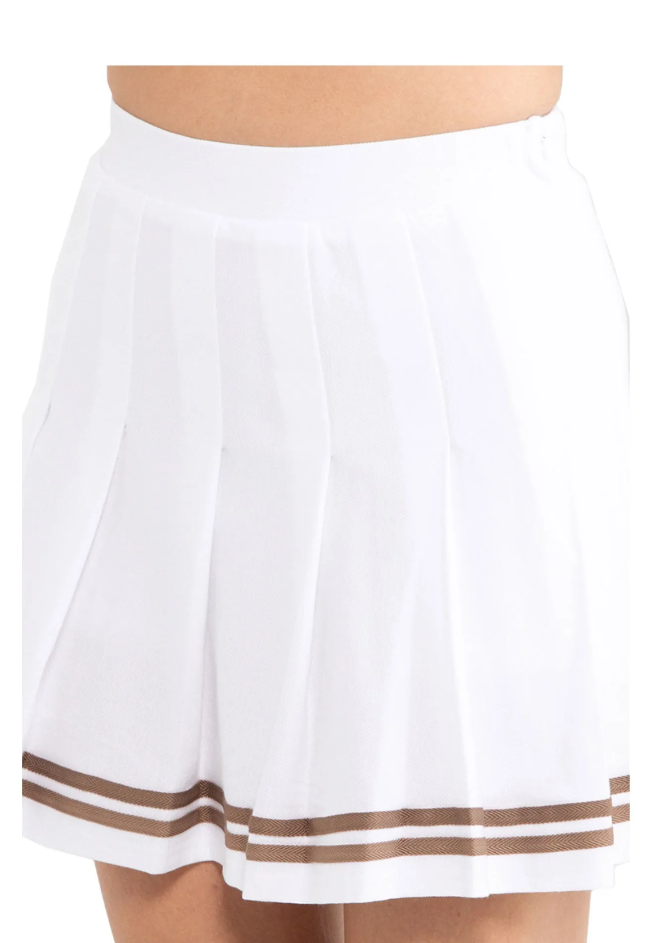 ELLE Active High Rise Striped Tennis Skirt