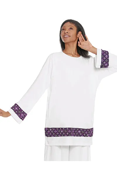 Eurotard 85134 Unisex Divine Royalty Praise Tunic