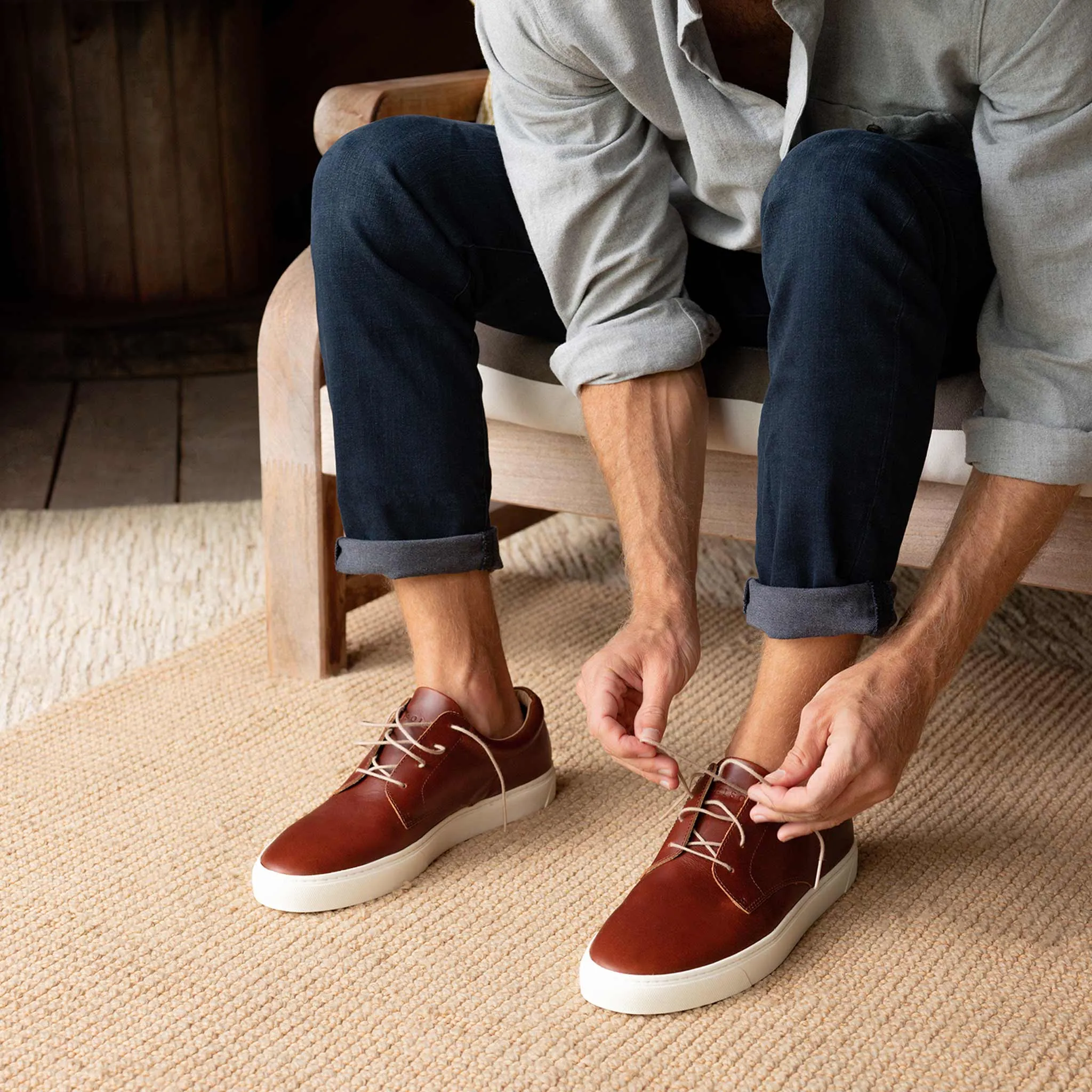 Everyday Low Top Sneaker Brandy