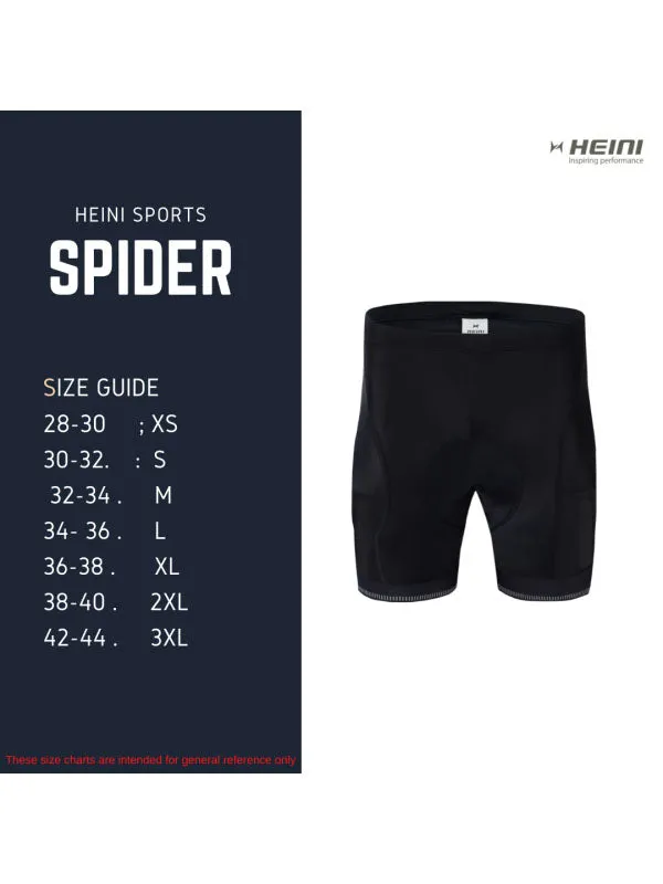 Heini Spider Men 212 Mens Cycling Shorts