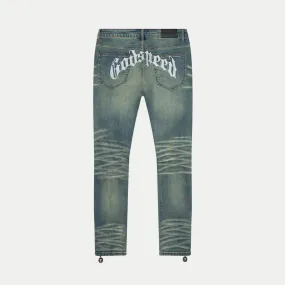 GODSPEED CHAIN STITCH GS 4EVER DENIM BLUE