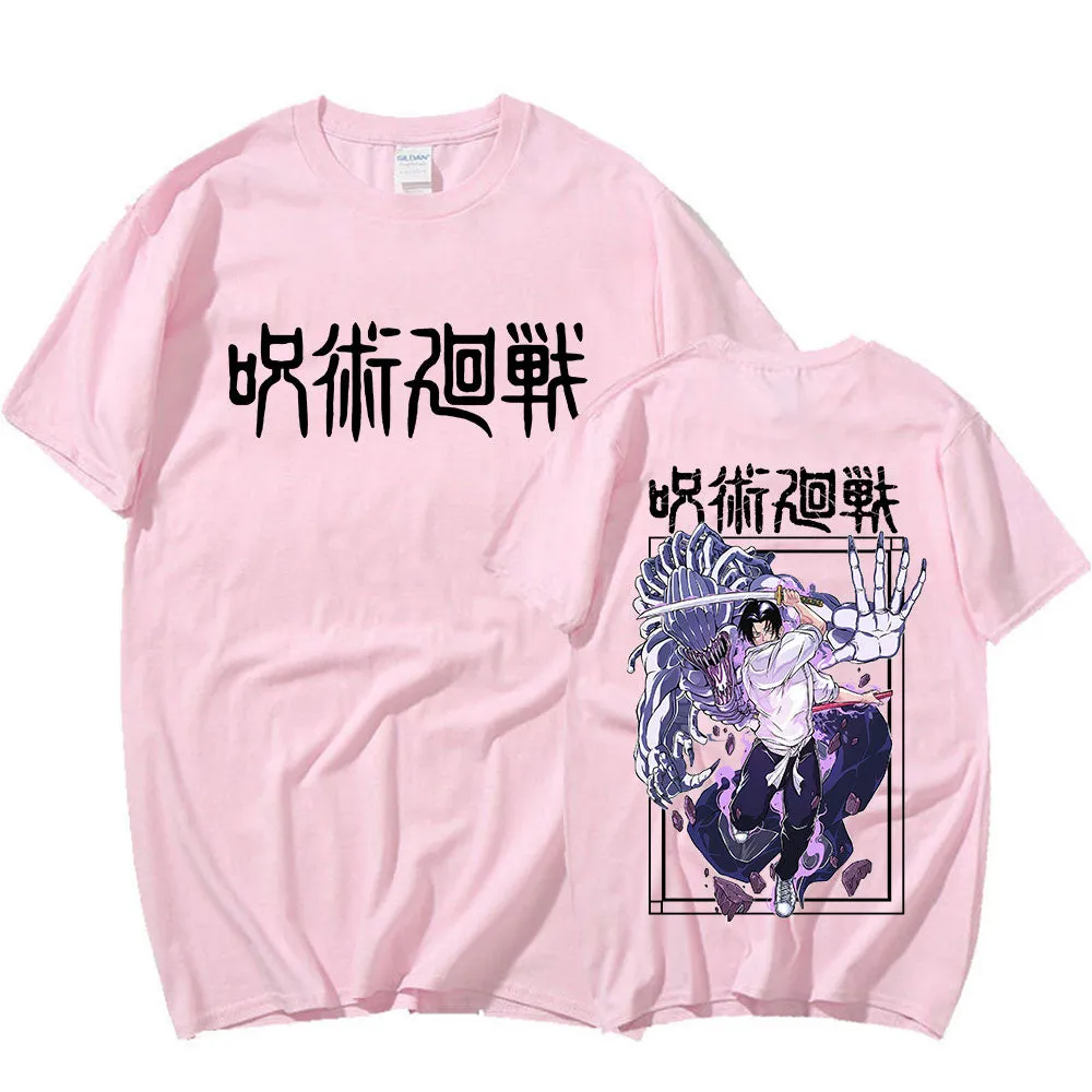 Yuta Okkotsu Graphic Anime Jujutsu Kaisen T-shirt T-shirts Short Sleeves Oversized Streetwear