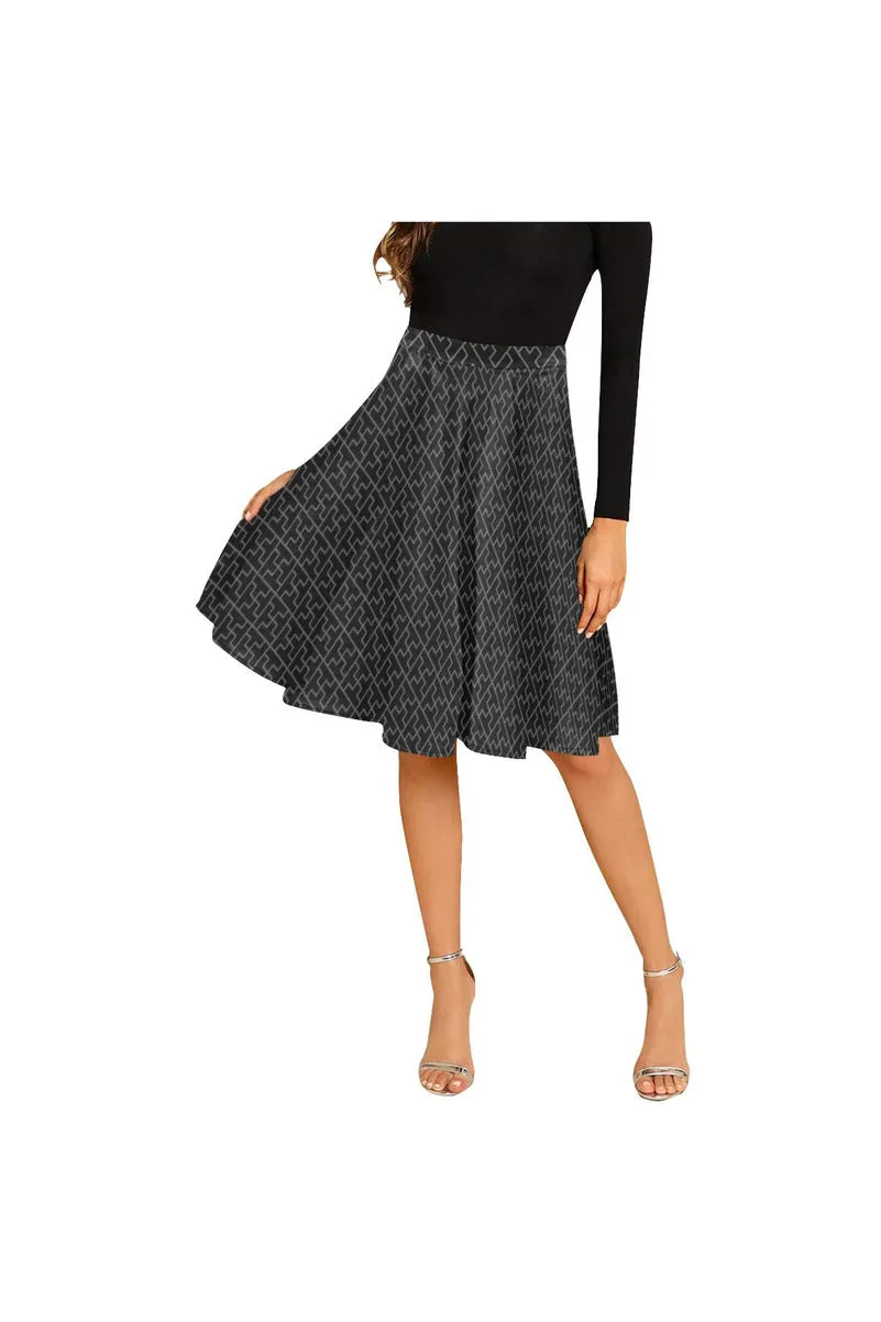 Tetricity Melete Pleated Midi Skirt