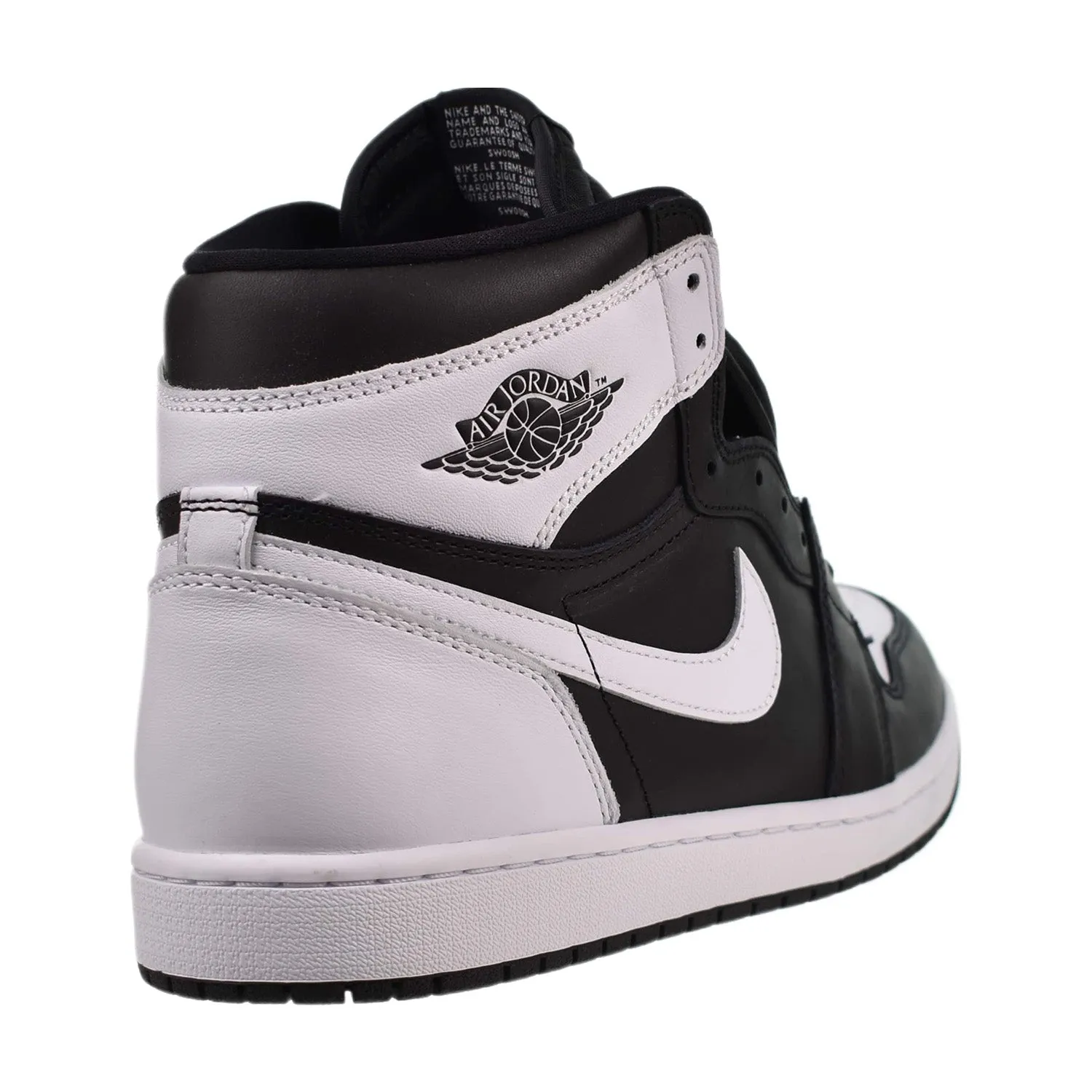 Jordan 1 Retro High OG Men's Shoes Black-White