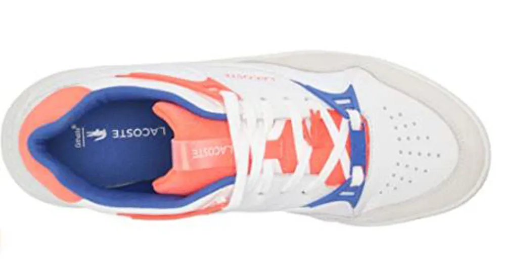 LACOSTE Court Slam 07213 SFA Women | White/Blue (7-41SFA0061080)