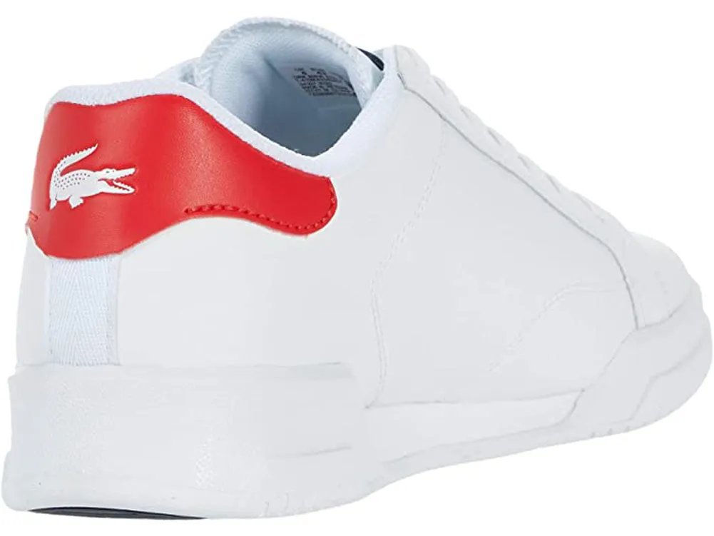 LACOSTE Twin Serve 0721 1 Men | White/Navy/Red (7-41SMA0083407)