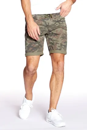 LENNON - Mens Rolled Up Shorts - Camo