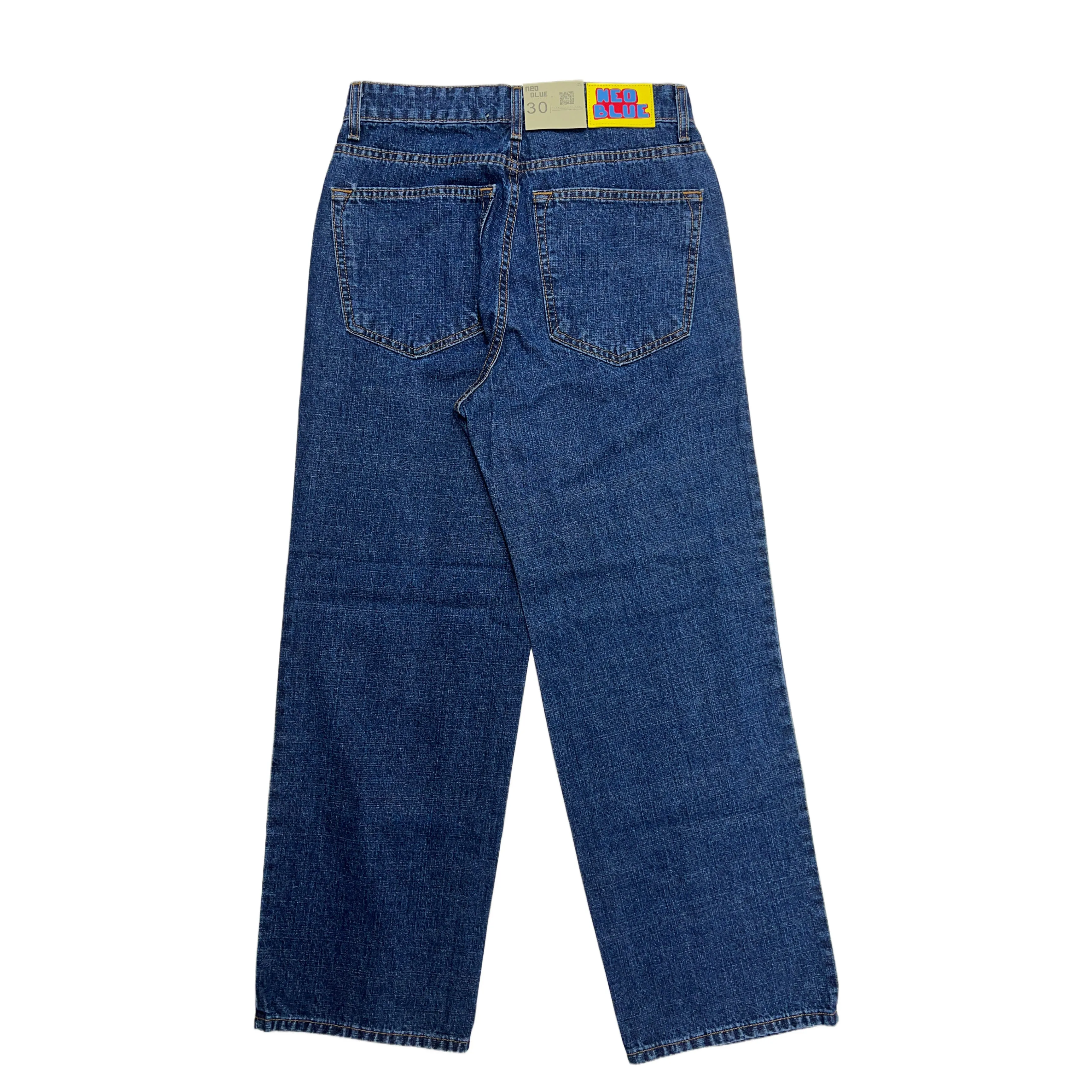 Neo Blue Jeans Baggy Pants