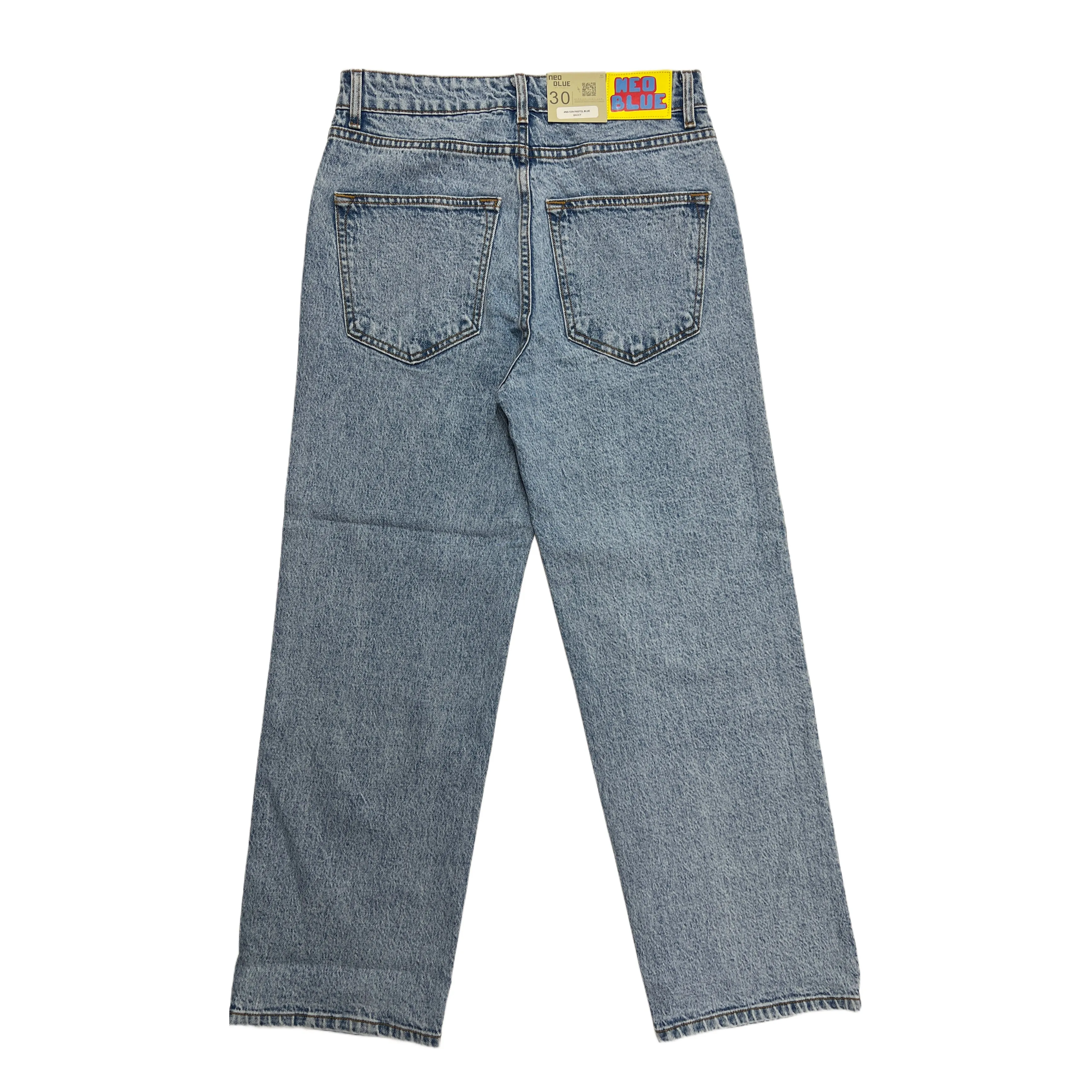 Neo Blue Jeans Baggy Pants