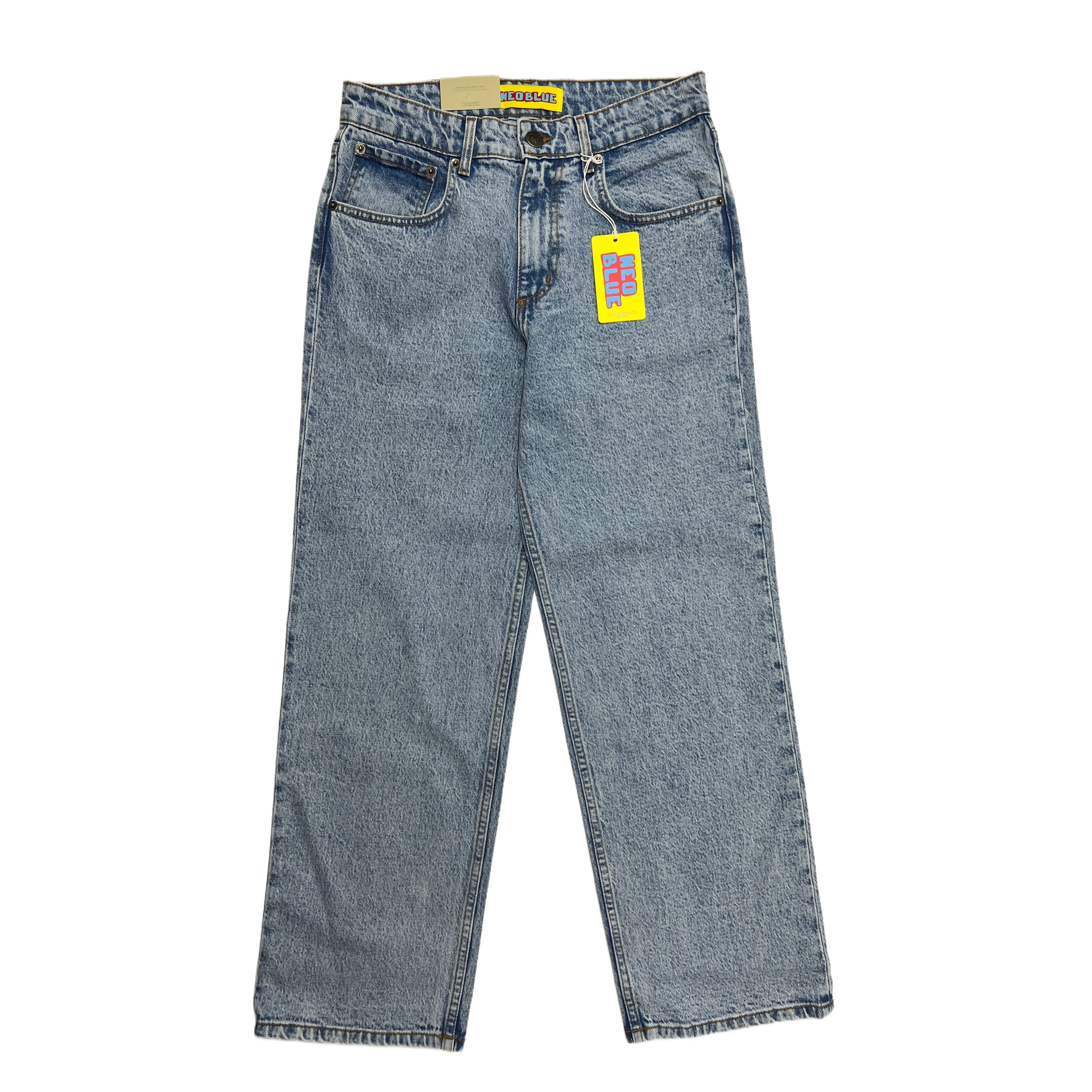 Neo Blue Jeans Baggy Pants