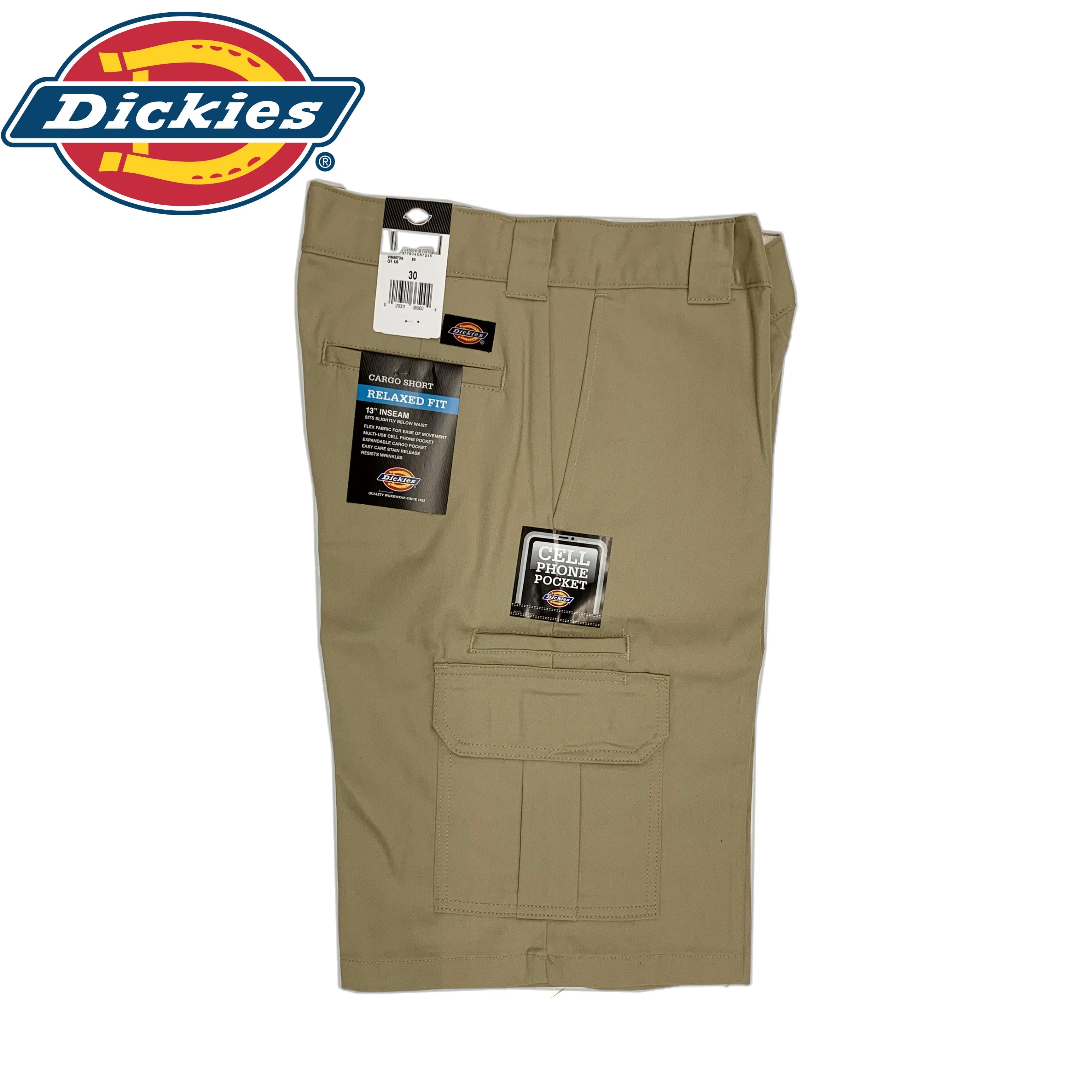 Dickies FLEX Relaxed Fit Cargo Shorts, 13"