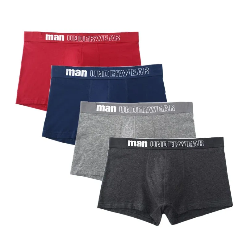 Male Boxer Underwear Men Cotton Man Boxershort Breathable Shorts Boxers