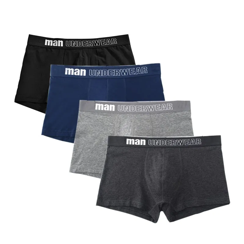 Male Boxer Underwear Men Cotton Man Boxershort Breathable Shorts Boxers