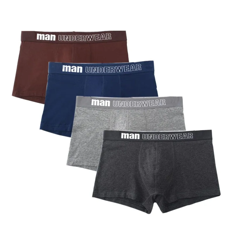 Male Boxer Underwear Men Cotton Man Boxershort Breathable Shorts Boxers