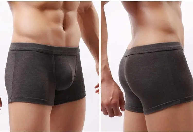 Men Boxer Shorts - 4 Pcs/Set