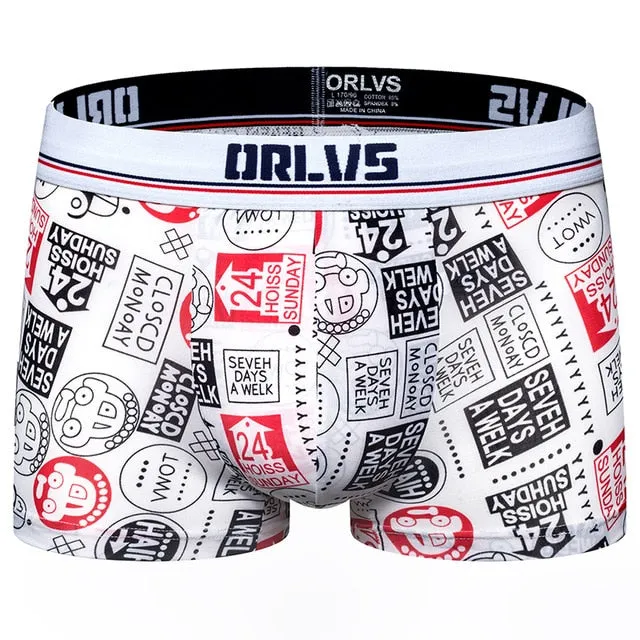 Trunk Men's Boxers Cotton Sexy Men Underwear