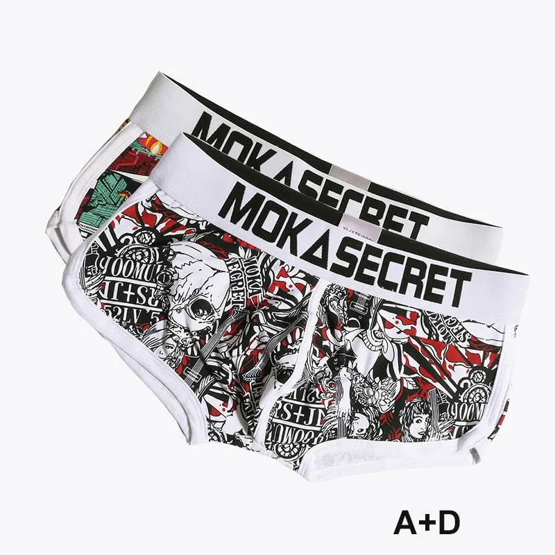 Men Underwear Boxer Cotton Underpants Causes Boxers Panties